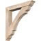Ekena Millwork Olympic Traditional Smooth Bracket w/ Offset Brace, Douglas Fir, 7 1/2"W x 46"D x 46"H BKT0806X46X46OLY01SDF - alternate 1